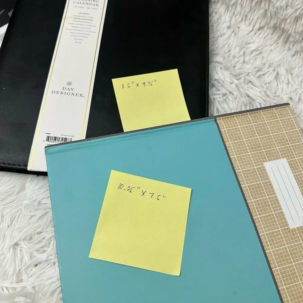 Day Designer Planning Calendar Binder + Notebook set NEW‎ 2 piece